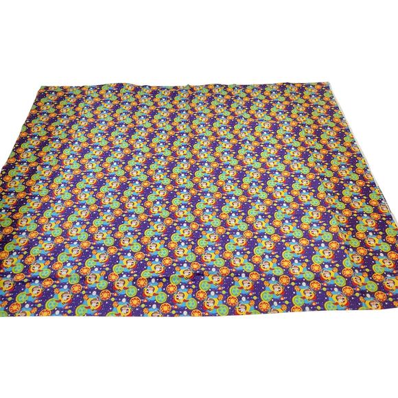 Cotton Fabric Child in Spaceship Space Planets Stars 1 Yd x 44” Hancock Fabrics - Picture 5 of 10